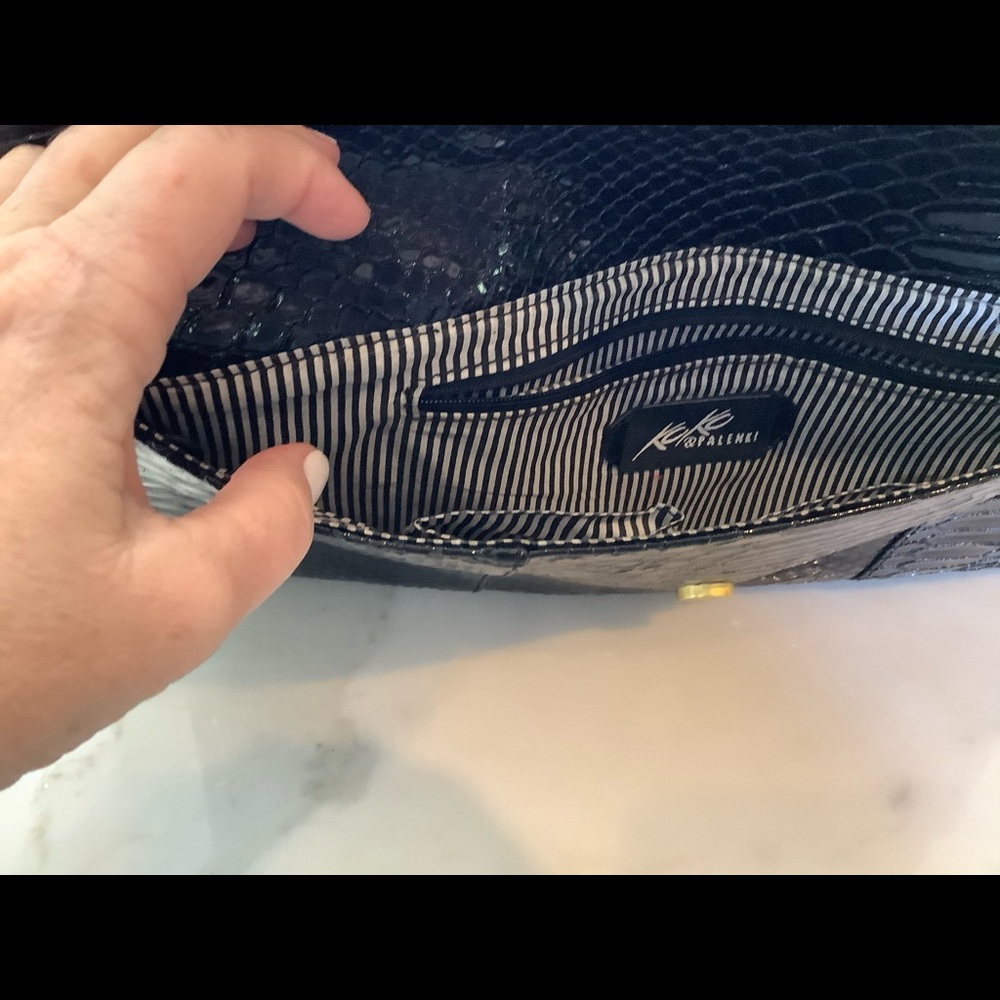 Koko Palenki Envelope Python Bag - image 2